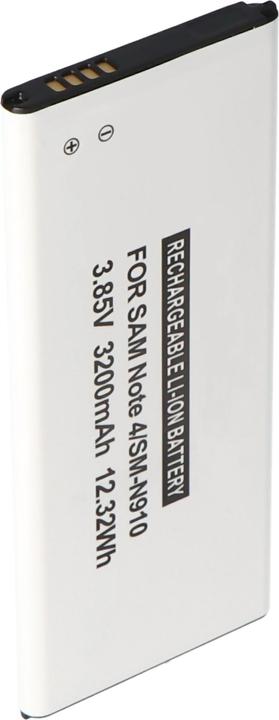Actual product image AccuCell Battery Samsung Galaxy Note 4