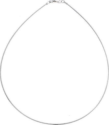 Immagine prodotto Passion Collana In Argento Rodiato - 40 cm - Omega (Materiale esatto, COU BIJOU)