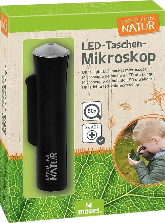Produktbild Taschen-LED-Mikroskop (50 x)