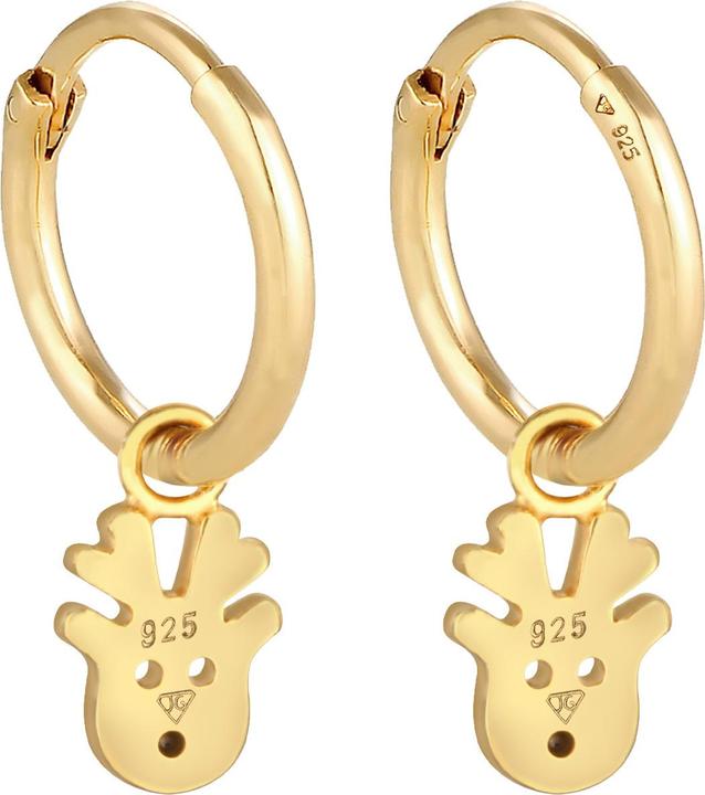 Image du produit Elli cerf, Noël (Argent sterling 925, Cristal de verre)