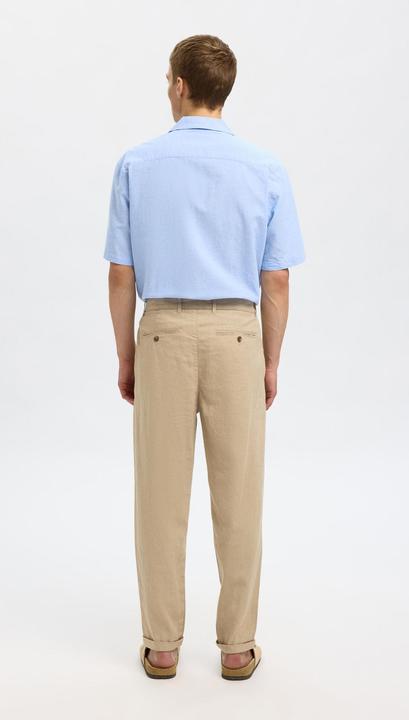 Actual product image Selected Homme Cropped relaxed fit trousers (W31/L32)