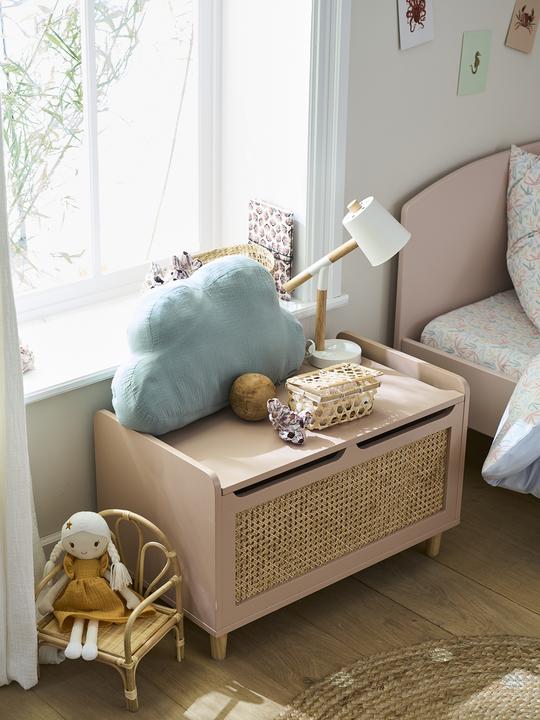 Image du produit Vertbaudet Coffre à jouets "Poésie" pour chambre d'enfant