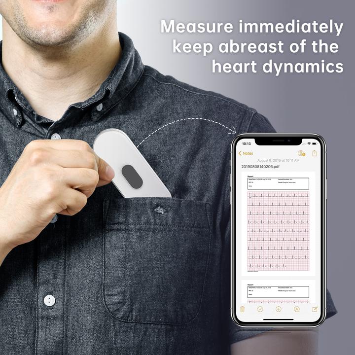 Actual product image ViatomTech DuoEK S - ECG Monitor