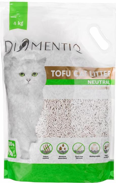 Actual product image Diamentiq Tofu (Antibacterial, Clumping, Non-dusting, 4 kg)