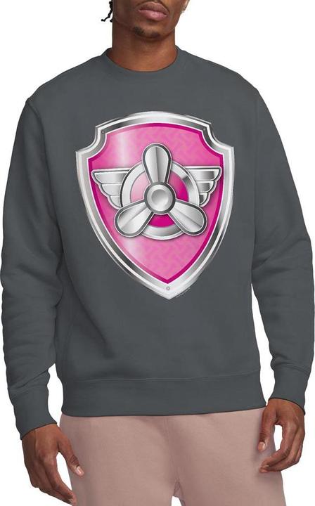 Actual product image Paw Patrol Unisex Adult Skye Badge Sweatshirt (L)