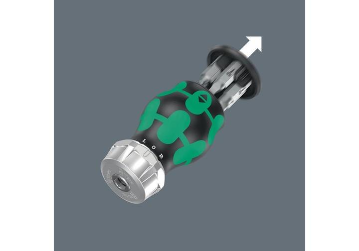 Actual product image Wera Kraftform Kompakt Stubby Magazin RA 4 (Phillips screwdriver, Inside square (Robertson), Slot)