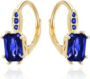 Produktbild Beneto Silver earrings with blue crystal AGUC3350DB-GOLD