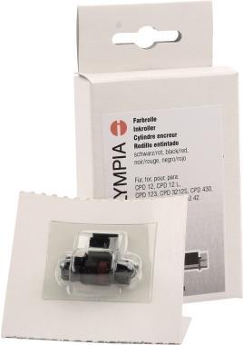 Produktbild Olympia Farbrolle Schwarz/Rot