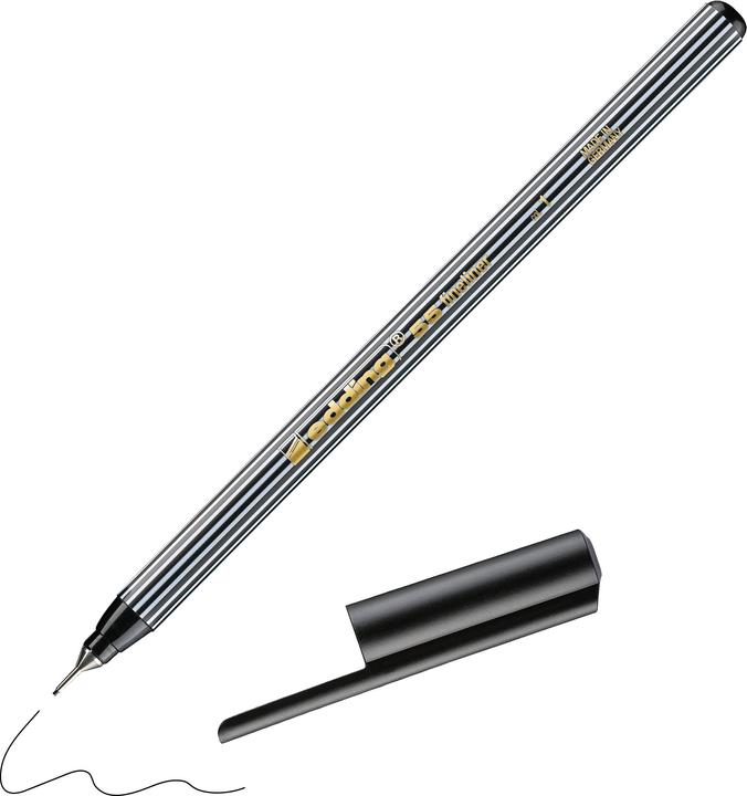 Produktbild Edding Fineliner 55 (Schwarz, 1 x)