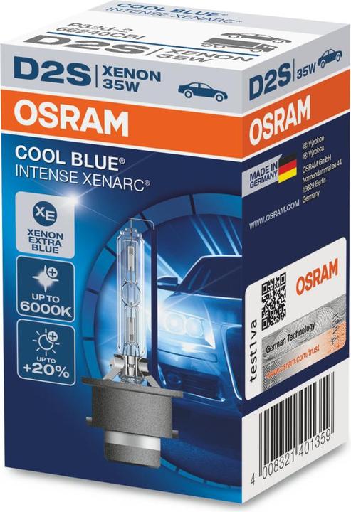 Immagine prodotto Osram Xenarc Cool Blue Intense (D2S)