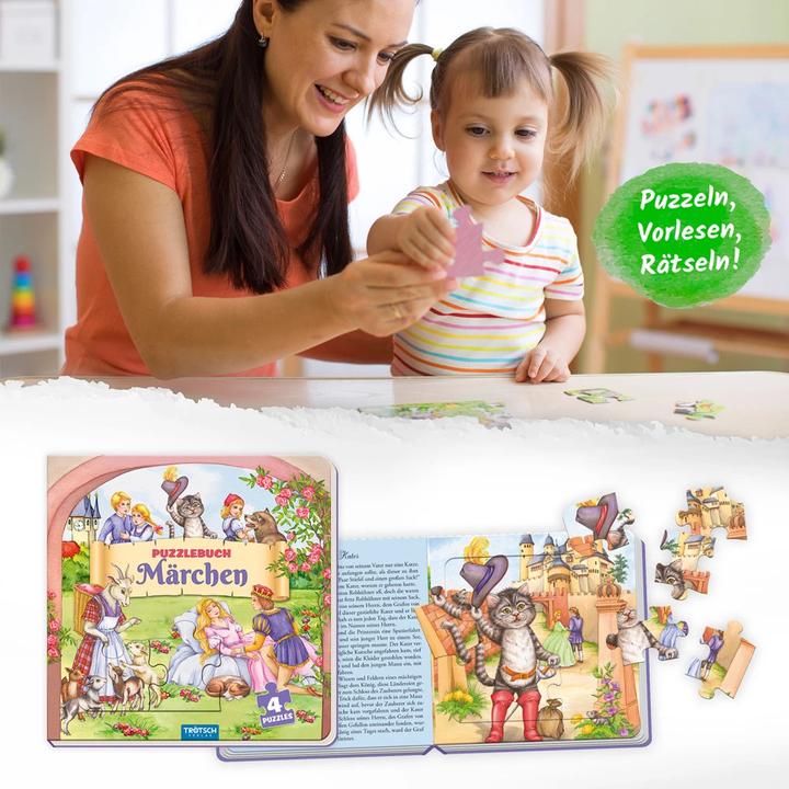 Actual product image Puzzle book fairy tale (10 pieces)