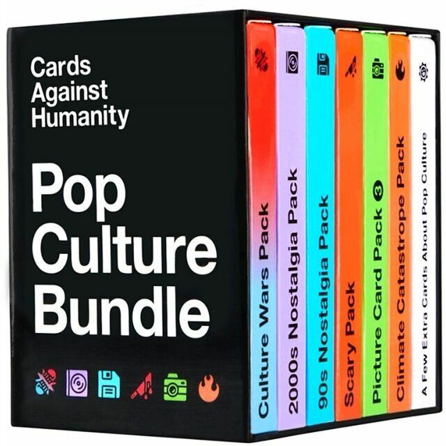 Immagine prodotto Spilbraet Bundle Cards Against Humanity: Cultura Pop - 6 pacchetti a tema popolare + 10 carte inedite (Inglese)