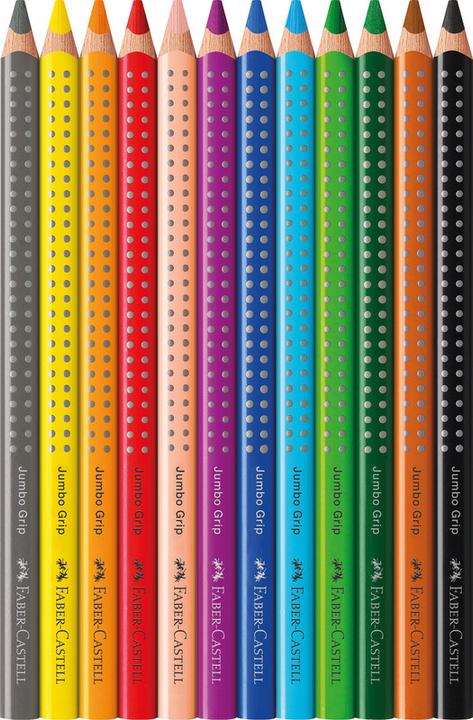 Immagine prodotto Faber-Castell impugnatura a colori (Multicolore, 12 x)