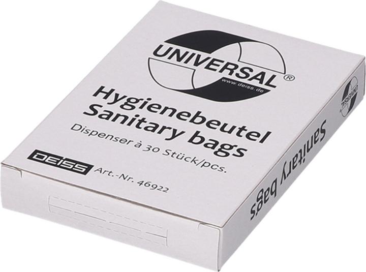 Produktbild Deiss Hygienebeutel Universal (25 x, 1.20 l)