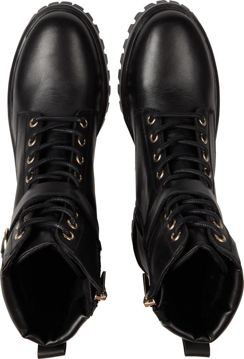 Actual product image Tommy Hilfiger Buckle Lace Up Boot (38)