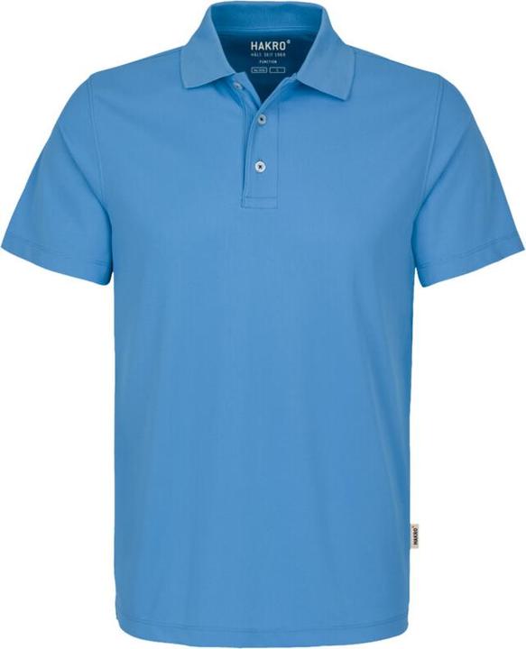 Actual product image Hakro Men's Polo Shirt COOLMAX malibu blue size S (S)