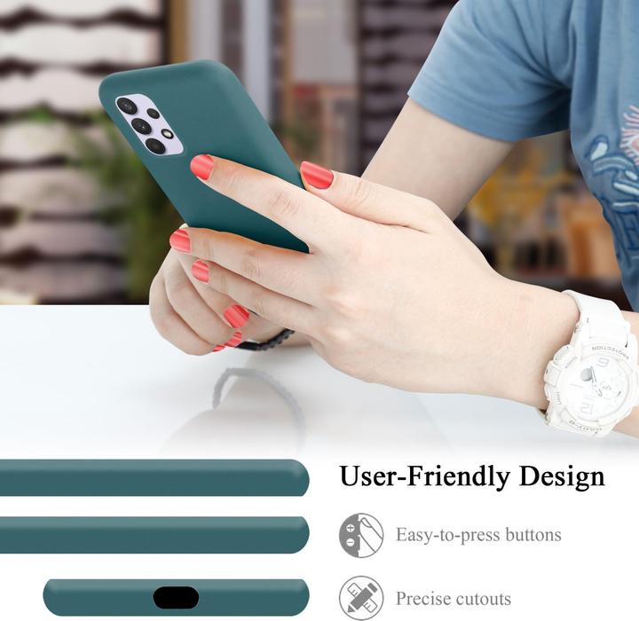Productafbeelding Cadorabo TPU Vloeibaar Silicone Hoesje (Samsung Galaxy A33 5G)