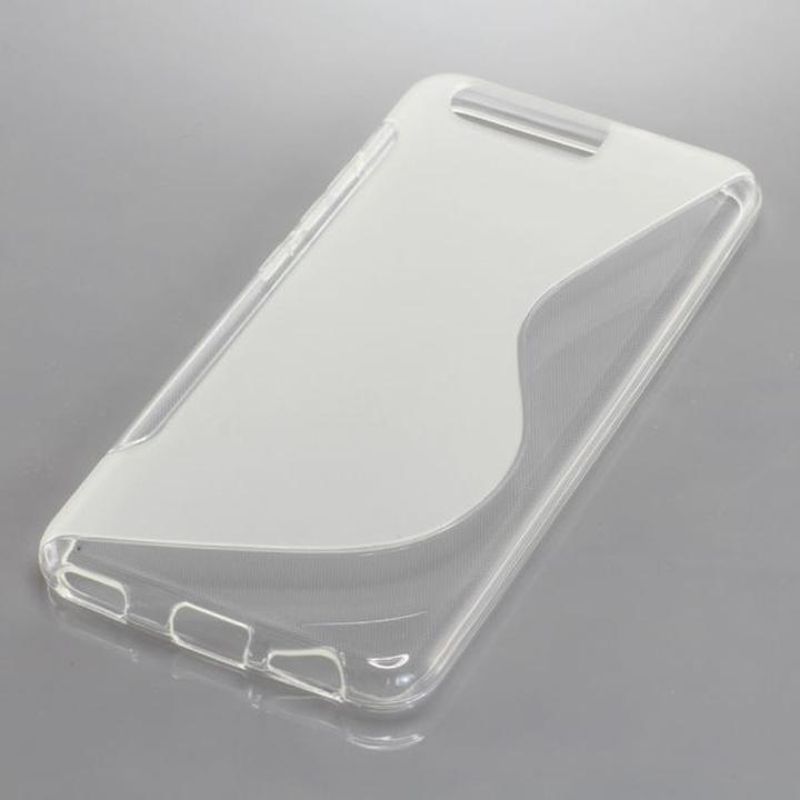 Actual product image König Design Mobile Case TPU S Line Protection Case Shell for Huawei P10 Transparent Cover Cases (Haier P10)