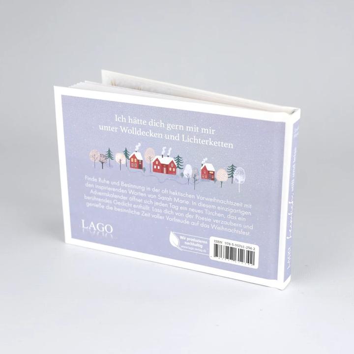 Actual product image secretly, quietly and silently: Advent calendar