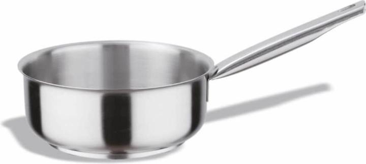 Vollrath Inox Pro Stielkasserolle Ø18cm H:8cm 2lt (18 cm, Stielkasserolle, Edelstahl)