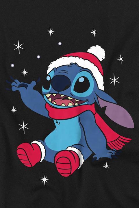 Immagine prodotto Lilo & Stitch Maglietta Natale Fiocco di neve Bambini (140)