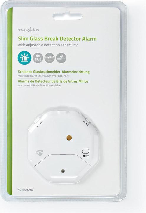 Image du produit Nedis Alarme de bris de verre