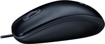 Actual product image Logitech M100 mouse USB Type-A Optical (Cable)