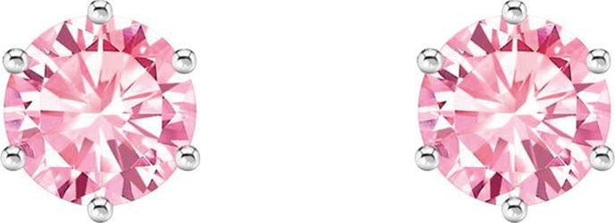 Produktbild Thomas Sabo Ohrstecker mit pinkfarbenem Stein im Brillantschliff (925 Sterling Silber)