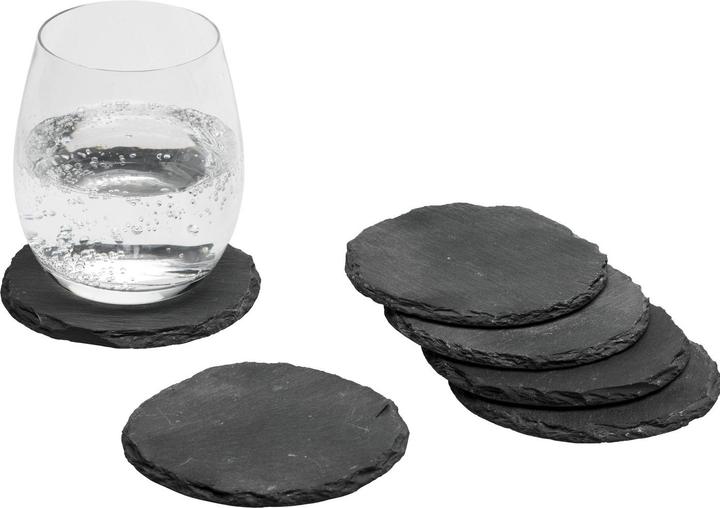 Actual product image Heidi Cheese Line Glass coaster (6 x, Glass coaster)