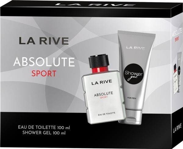 Produktbild La Rive Man Zestaw Absolute Sport Set Edt 100ml/Sg (Eau de Toilette, 100 ml)
