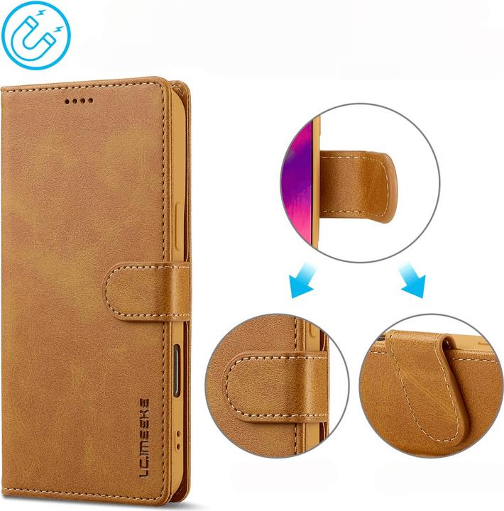 Immagine prodotto LC.Imeeke Custodia in pelle per iPhone 16 Pro - (Apple iPhone 16 Pro)