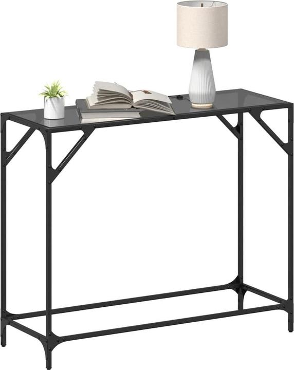 Actual product image VidaXL Console table with glass top