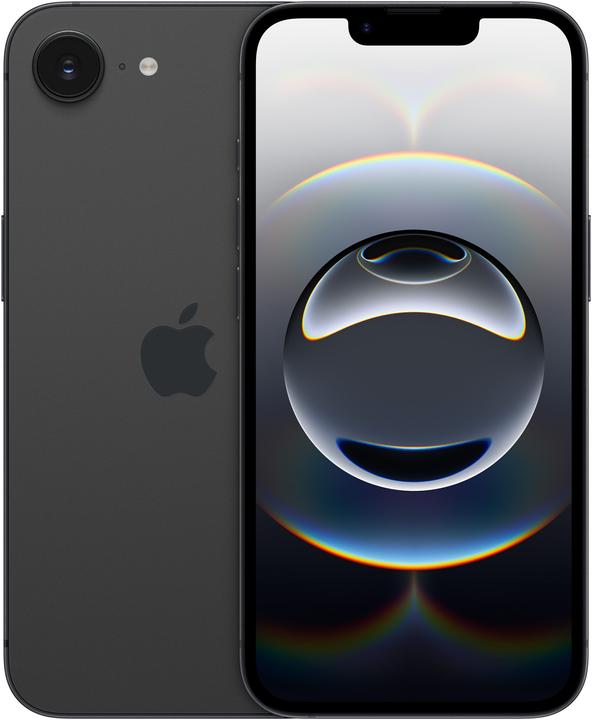 Apple iPhone 16e (128 GB, Black, 6.10", Dual SIM, 48 Mpx, 5G)