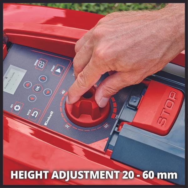 Image du produit Einhell Freelexo 500 LCD BT+ (500 m², Câble périphérique)