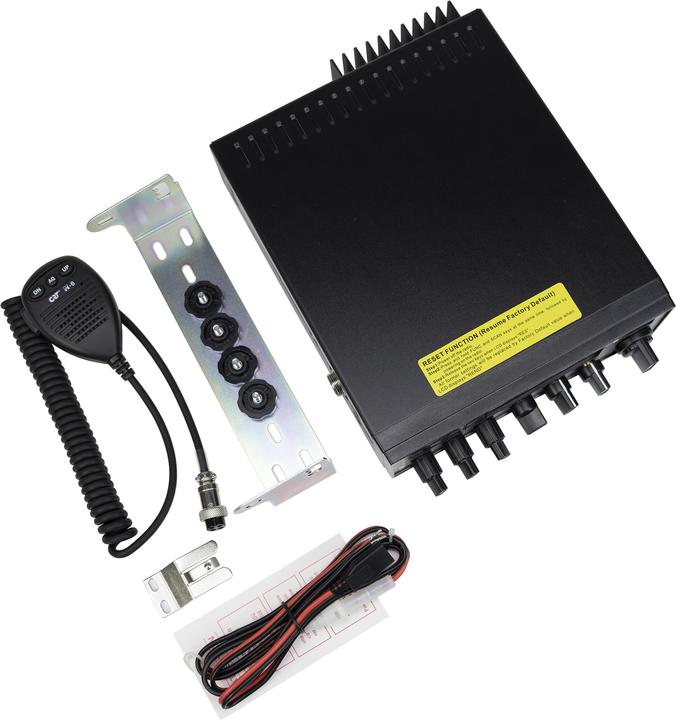 Image du produit CRT Alpha Radioamateur CRT SS 6900 VOX CB, AM, FM, USB, SSB, CW, PA, 28-29,7 MHz, ASQ, RF Gain, Roger Beep, 12