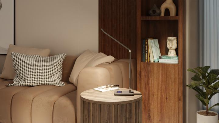 Actual product image Hansa Tide desk lamp metallic grey 9 W (480 lm)