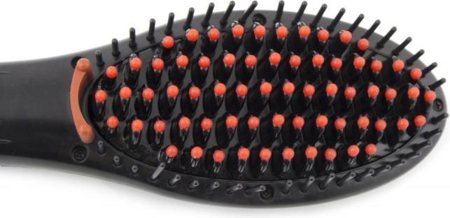 Actual product image ESP eranza EBP006 hair styling tool Straightening brush Black