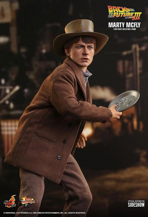 Image du produit Hot Toys Retour vers le futur III figurine Movie Masterpiece 1/6 Marty McFly 28 cm