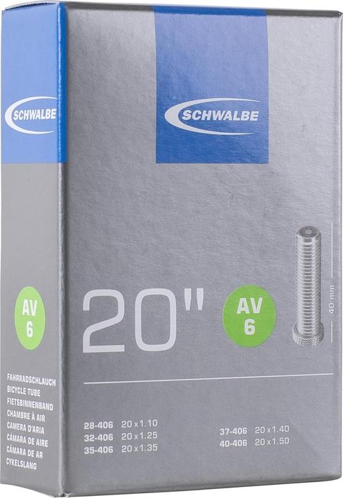 Produktbild Schwalbe Av6 (Schrader (AV), 20", 40 mm)