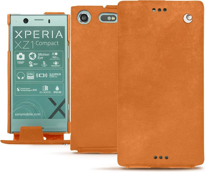 Productafbeelding Noreve Lederen omslag verticaal (Sony Xperia XZ1 Compact)