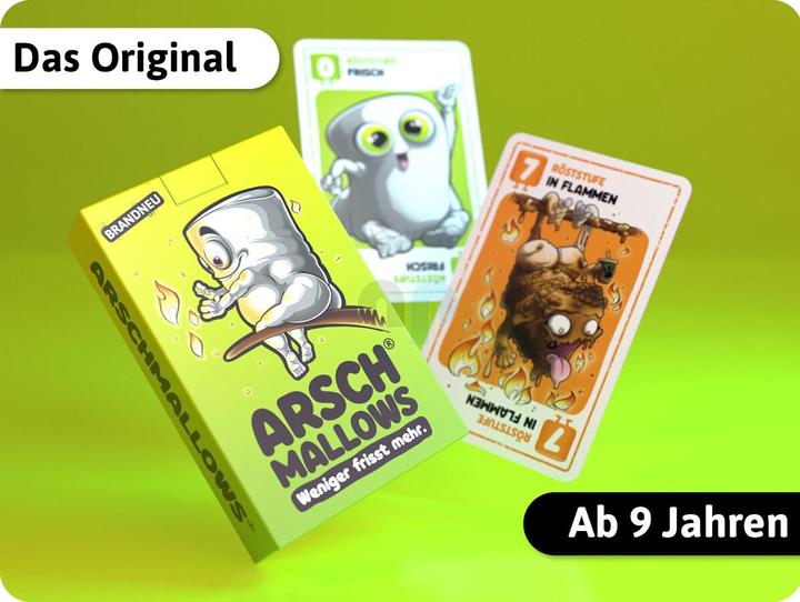 Produktbild Denkriesen Arschmallows® - "Weniger Frisst Mehr" (Deutsch)