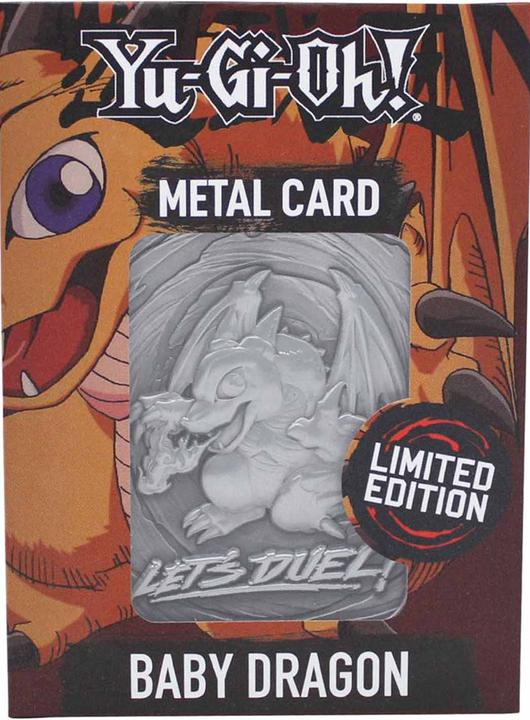 Actual product image Fanattik Yu-Gi-Oh: Baby Dragon Metal Collectible