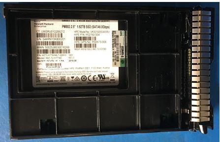 Image du produit HPE DRV SSD 1.92TB LFF SATA RI (1920 Go)