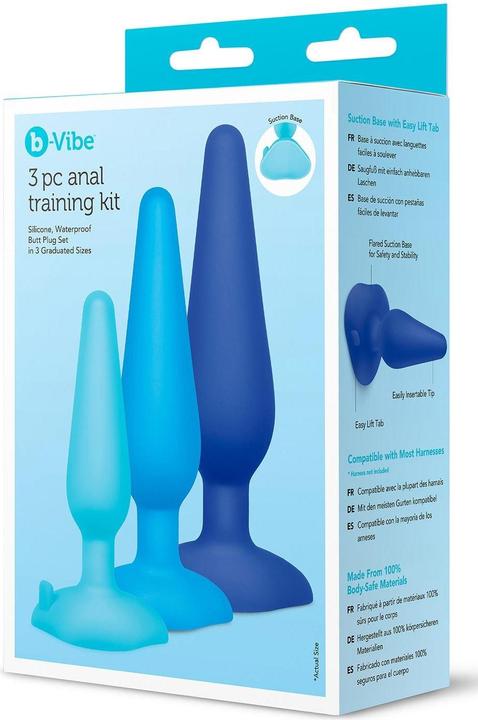 Image du produit Earthly Body b-vibe 3pcs kit de formation anal