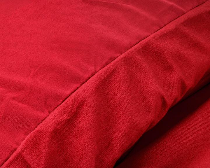 Image du produit Sleeptime Housse de couette velours uni (Housse de couette, 140 x 220 cm)