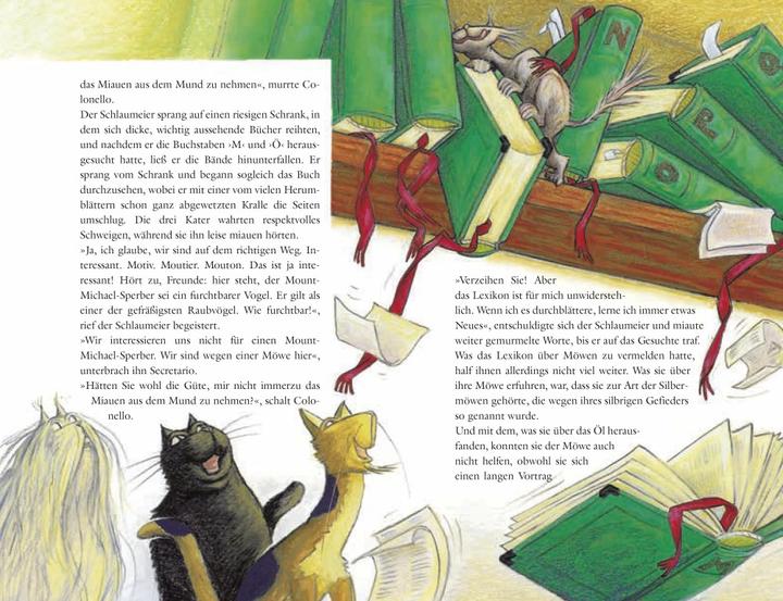 Immagine prodotto Wie Kater Zorbas der kleinen Möwe das Fliegen beibrachte (Tedesco, Willi Zurbrüggen, Sciabola Wilharm, Luis Sepúlveda, 2023)