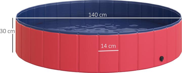 Immagine prodotto PawHut Bagno per cani (Piscina per cani)