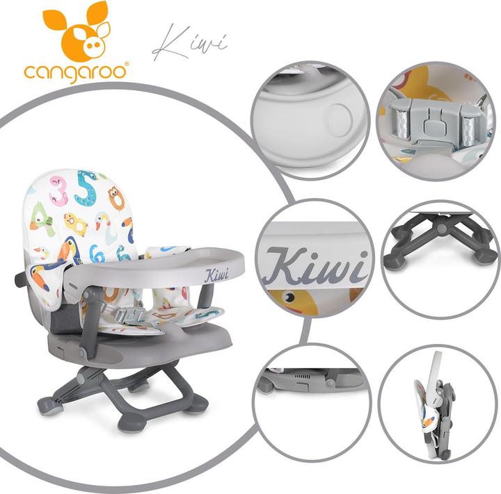 Produktbild Moni Kinderstuhl Kiwi, Boostersitz Tisch (Tischsitz)