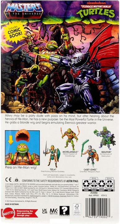 Produktbild Masters of the Universe Origins TOG Michelangelo (1)