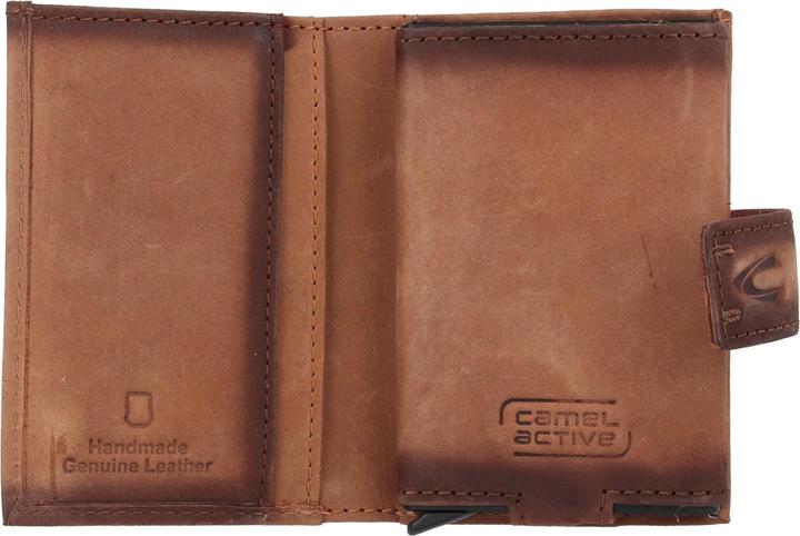 Actual product image Camel Active Dallas credit card holder RFID protection leather 7 cm